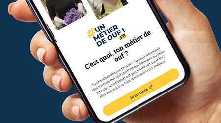 Image illustrative d'un "métier de Ouf" sur Instagram et TikTok 