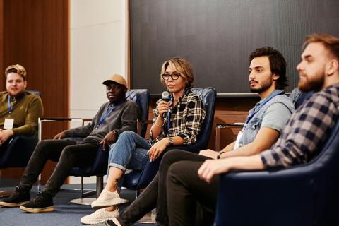 Photo d'une rencontre de la transmission d'entreprise