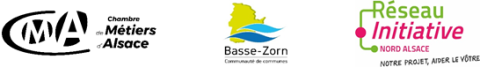 Logo des partenaires pour l'atelier : Micro-entreprise, rester ou sortir ? à Hoerdt